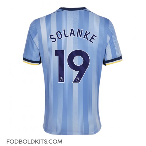 Tottenham Hotspur Dominic Solanke #19 Udebanetrøje 2024-25 Kortærmet